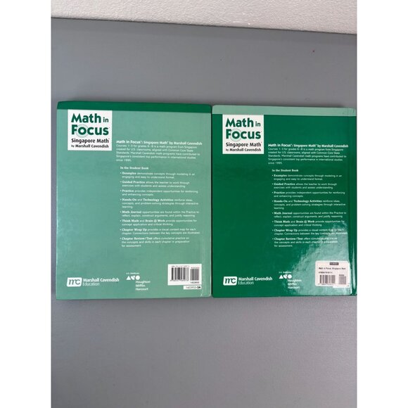 Marshall Cavendish course 2 A&B Focus in math Singapore math lot of 2 books - Picture 6 of 6